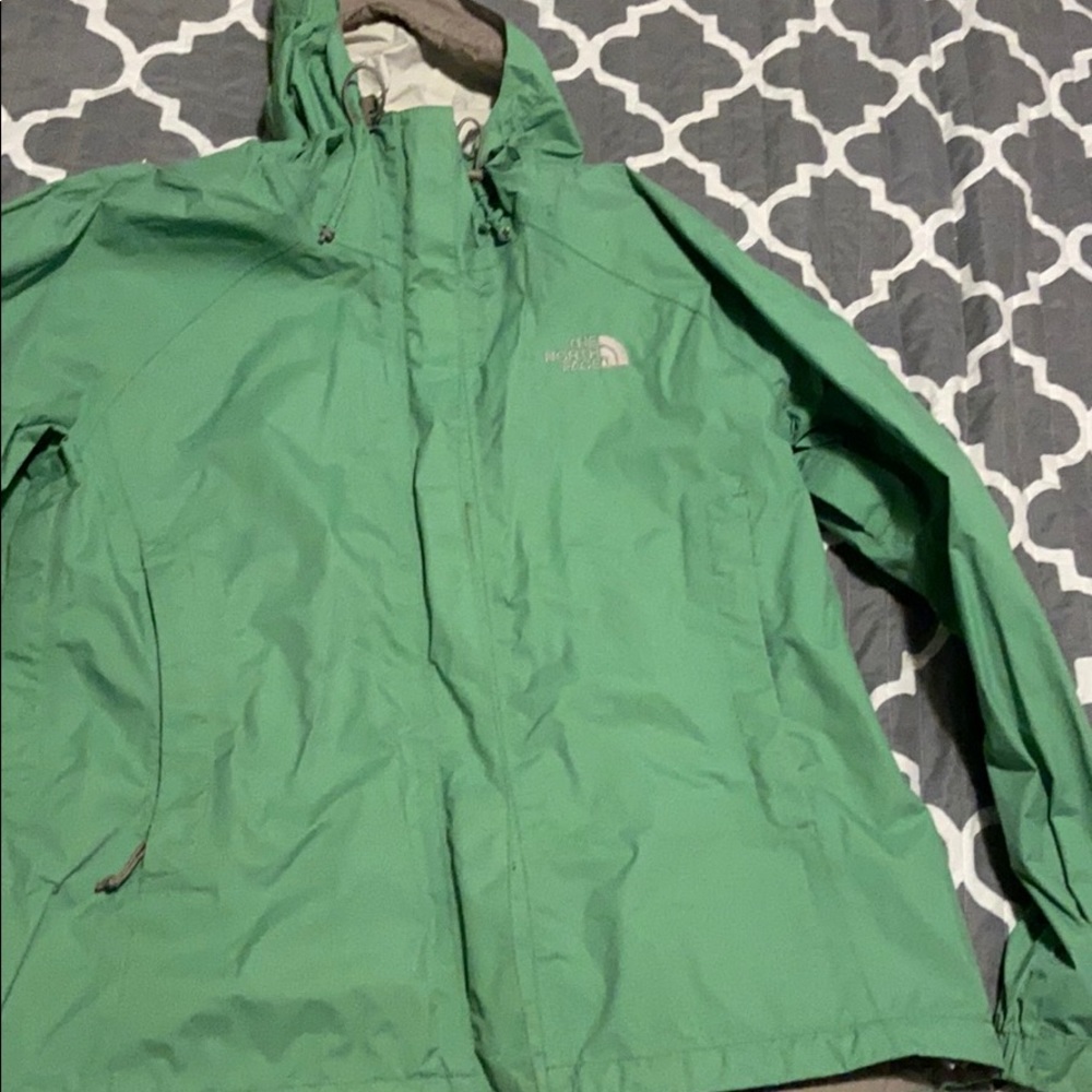 The north face rain jacket